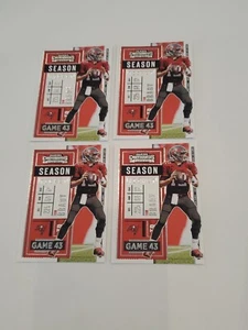 Lote de 4 cartas Panini Contenders 2020 Tom Brady - Imagen 1 de 1
