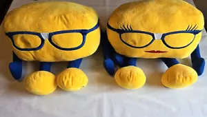 RARO Grande Culver's CURDIS & GOLDIE CHEESE CURD Peluche Promo Toys - Set di 2 - Foto 1 di 14