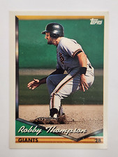 1994 Topps San Francisco Giants Baseball Card #505 Robby Thompson