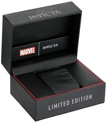 Invicta Box Black Marvel Limited Edition Invicta Box - Empty Watch Box for Gift - Image 1 of 4