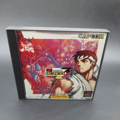 Street Fighter Zero 3 PS1 with Manual and Inserts PlayStation 1 Japan - Image 1 of 4