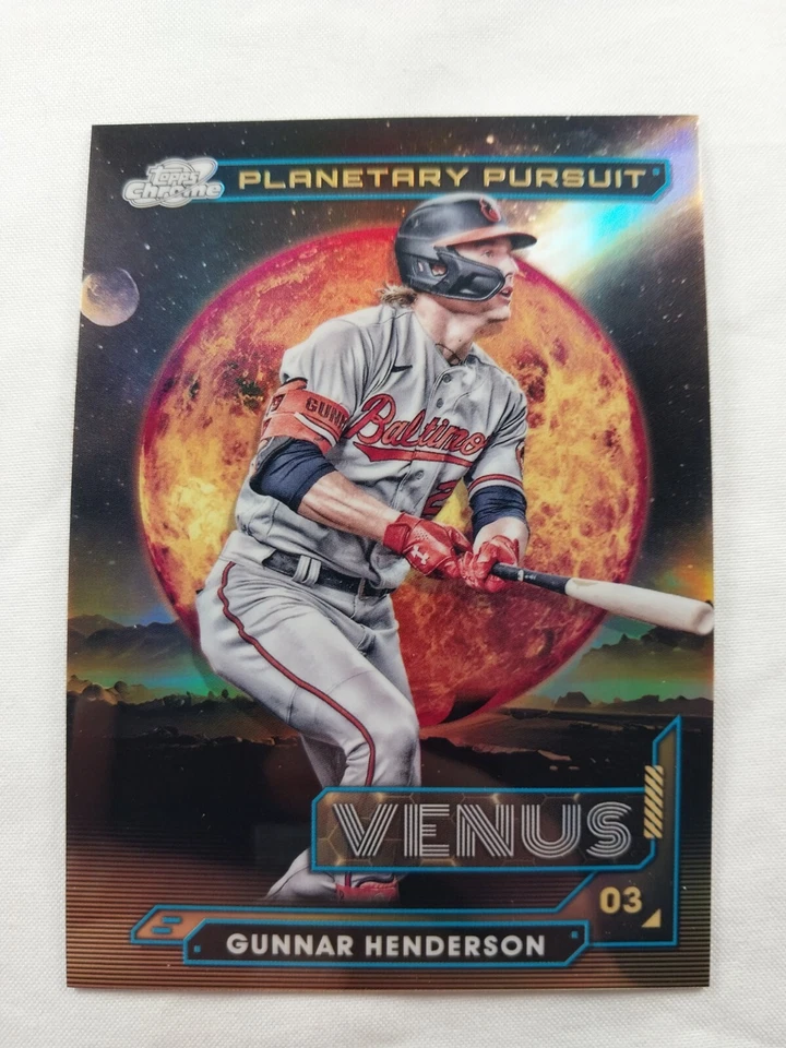 2024 Topps Cosmic Chrome Gunnar Henderson Planetary Pursuit Venus SSP #PPV-2 - Image 1 of 2