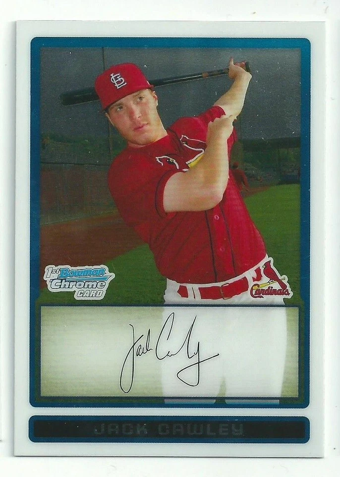 2009 Bowman Chrome Jack Cawley 1st BC Rookie RC Cardinals BCP64 - Image 1 of 1