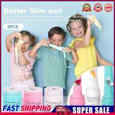 3pcs Butter Slime Decompression Watermelon Ice Cream Slimes Making Set Kids Gift
