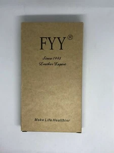 FYY Leather Phone/card Case - iPhone 12 Pro & Pro Max 6.1" & 6.7" Blk/Br/Gr - Picture 1 of 3