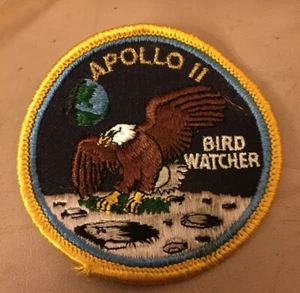 NASA Apollo 11 Authentisch 1969 Patch Lion Brothers Vogelbeobachter Neuwertig - Bild 1 von 5