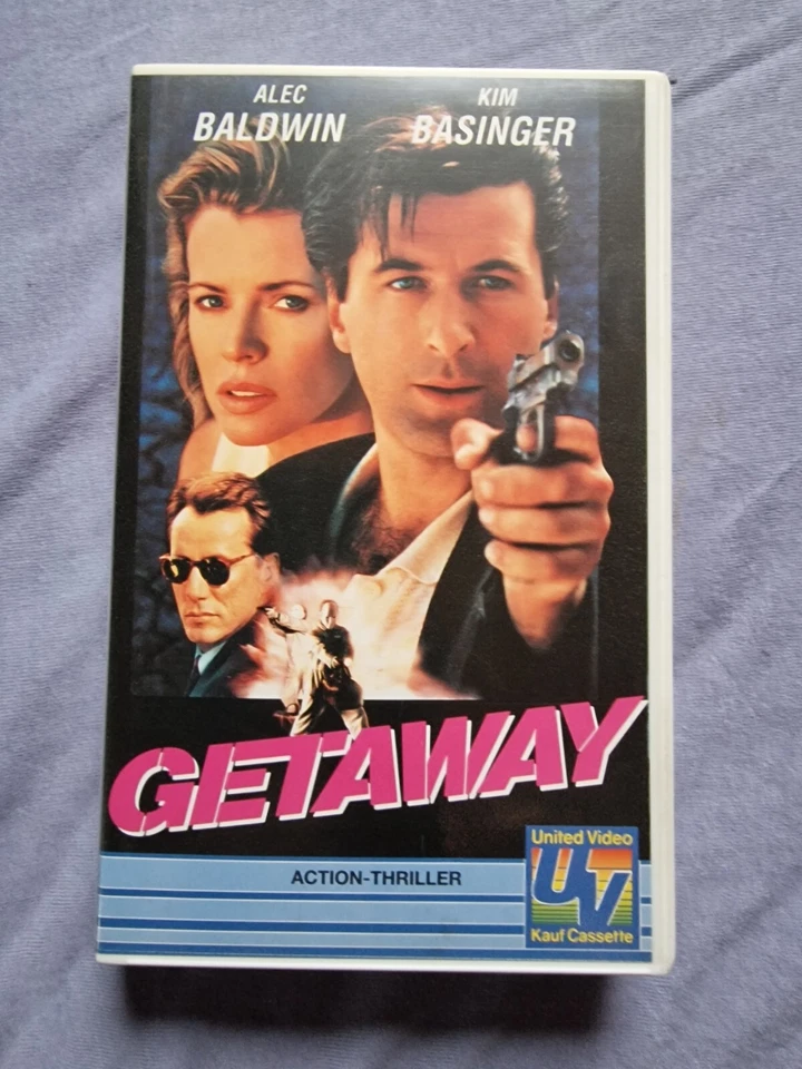 Getaway VHS  Kim Basinger  Alec Baldwin - Bild 1 von 3