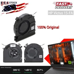 OEM N17903-001 CPU Cooling Fan Replacement For HP Victus 15-FA FB TPN-Q278 /Q279 - Picture 1 of 6