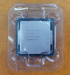 Intel Core i5-7500T, 2.70 GHZ, Socket LGA 1151 Processor CPU - Used - Picture 1 of 2
