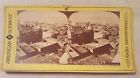 Antique Stereoview Card "View From Western Union Telegraph Building" New York Ny