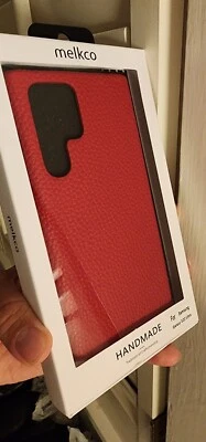 Funda de cuero genuino Melkco original para Samsung Galaxy S22  Foto 1 de 3