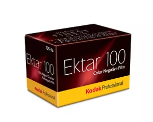 10 x Kodak Professional Ektar 100 Camera Film (35mm Roll Film, 36 Exp) 10 rolls - Picture 1 of 3
