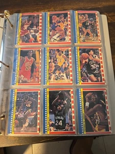 1987-88 Fleer Basketball COMPLETE SET w/ Stickers (143) Michael Jordan HOF - Picture 1 of 22