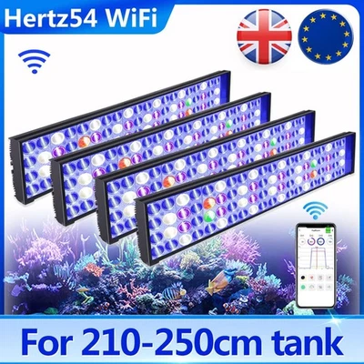 PopBloom H54 WiFi 96"/8ft Led Aquarium Lighting For Marine Tank Reef Coral Light - Image 1 of 4
