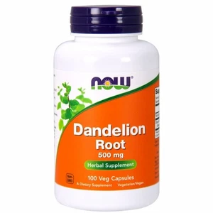 Dandelion Root 100 Veg Caps 500 Mg by Now Foods - Picture 1 of 1