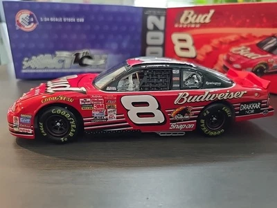2002 #8 Dale Earnhardt Jr Budweiser 1 24 acción diecast  Foto 1 de 4