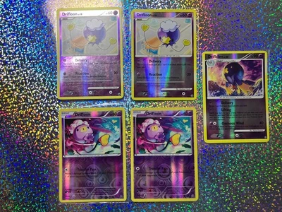 Pokemon TCG Reverse Holo: 61/100 & 46/114 Drifloon; Stormfront 16/100 Drifblim - Image 1 of 4