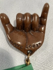 Vintage Coco Joe’s Hapawood Hang Loose Keychain / Hawaii - Picture 1 of 4
