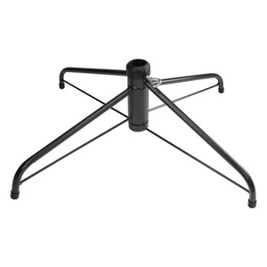 Soporte para árbol de Navidad Northlight de metal negro para árboles artificiales de 6,5' - 7,5' - Imagen 1 de 3