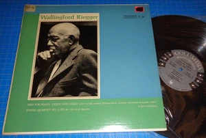 WALLINGFORD RIEGGER Trio, String Quartet No.2 - Columbia Six-Eye ML 5589 - Imagen 1 de 2