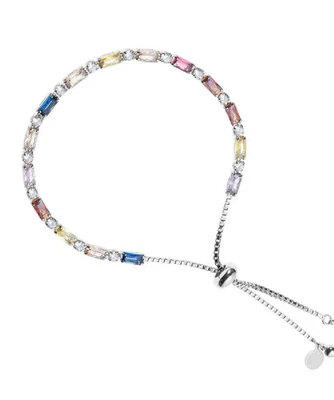 BRACCIALE OTTAVIANI Da Donna Con CRISTALLI MULTICOLOR In Ottone Placcato 501215B - Immagine 1 di 4