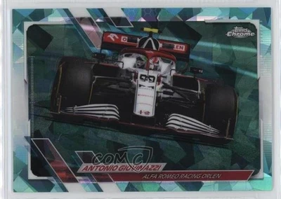 2021 Topps Chrome Sapphire Edition Formula 1 F1 Cars Aqua /99 Antonio Giovinazzi - Image 1 of 2