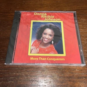 Donna Ritchie Johnson - More Than Conquerors - CD 1997 D&L - New Sealed Sm Crack - Imagen 1 de 10