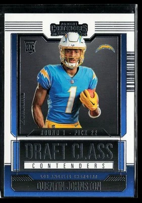 2023 Panini Contenders Draft Class Contenders #18 Quentin Johnston RC - Image 1 of 2