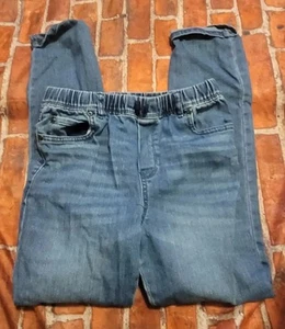 Gymboree Boys Jeans Sz 10 Pull On Denim Blue - Picture 1 of 1