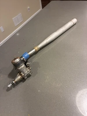 Supertigre 71 Rear Intake W Tuned Pipe R/c Model Airplane Engine - Image 1 of 4