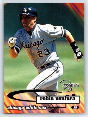 1998 SkyBox Dugout Axcess Robin Ventura Chicago White Sox #60 - Image 1 of 2