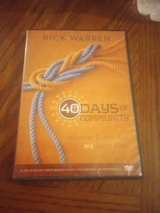 40 Days of Community Bible Study Guide: What on Earth Are We Here For? by Warren - Picture 1 of 2
