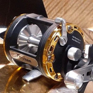 Carrete de baitcast para mano derecha Topgear TG50 ARTÍCULO DE PRUEBA - Se envía desde Japón - Imagen 1 de 20