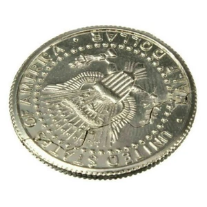 Creative Mouth Close-Up Magic Bite Out Quarter Magic Trick & Restored Half E - Picture 1 of 13