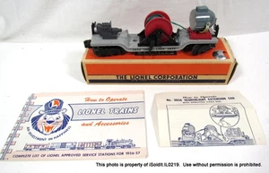 VNTG LIONEL No. 3650 SEARCHLIGH EXTENSION CAR in Orig Box + Papers EXC CONDITION - Picture 1 of 9