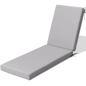 Chaise Lounge Cushion, Outdoor Cushion for Patio Furniture, Outside Chair Com... - Picture 1 of 9