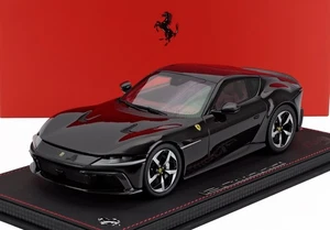 BBR 1/18 Ferrari 12Cilindri Coupe V12 830cv 2024 Black P18248G-Vet - Picture 1 of 7