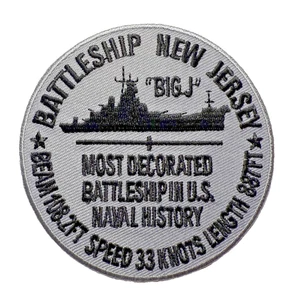 Parche acorazado de Nueva Jersey “Big J” - Imagen 1 de 2