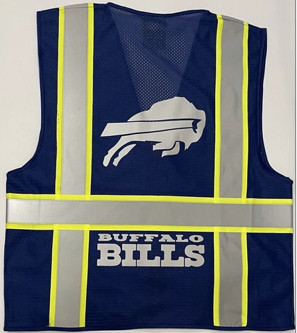 BUFFALO BILLS π BLUE REFLECTIVE SAFETY VEST W/REFLECTIVE LOGO π§ Cover