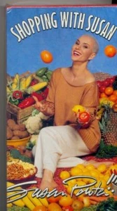 SHOPPING WITH SUSAN "If you like food, this video is for you!" VHS, Susan Powter - Picture 1 of 2