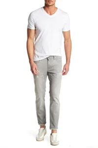 Pantalones de mezclilla Alrakis JB000346 para hombre talla 34 $248 marca J rasgados nuevos con etiquetas - Imagen 1 de 7