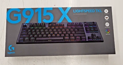 Logitech G915 X LIGHTSPEED TKL Low-Profile Wireless Gaming Keyboard (Black) - image 1 of 4
