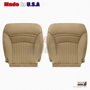 Chevy Corvette 1997 1998 1999 2000 conductor-pasajero inferior cubierta de cuero roble Lt - Imagen 1 de 11