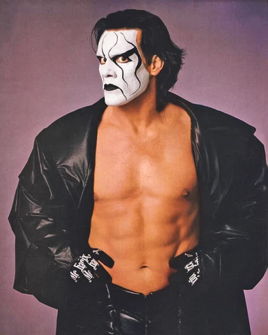 WCW Legend Wrestler STING Glossy 8x10 Photo Wrestling Print Poster Cover