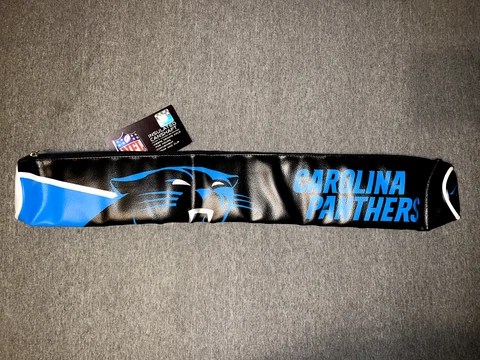NFL Carolina Panthers NWT Can Shaft 6 Pack Insulated W/ Carrying Strap Cover