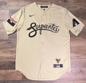Nike David Peralta Arizona Diamondbacks Serpientes City Connect Jersey Medium . - Picture 1 of 12