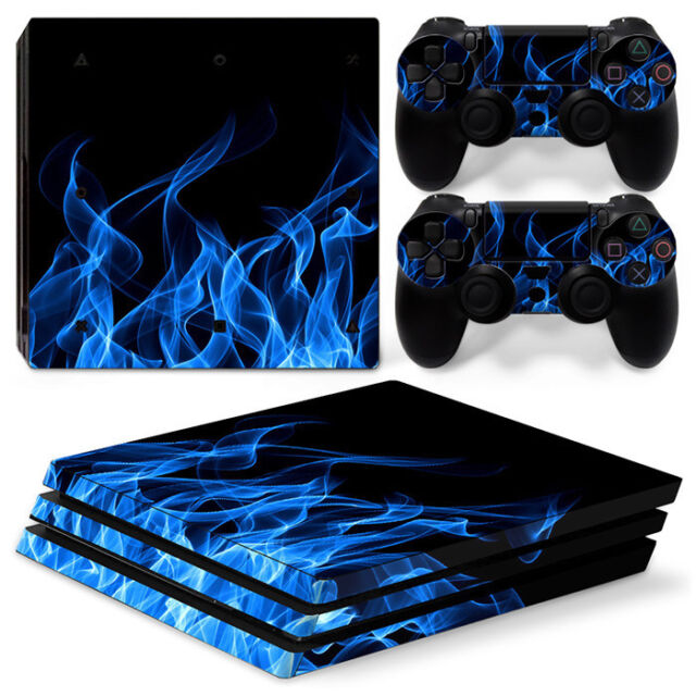 Fogo emblema ps4 adesivo de pele decalque para sony playstation 4