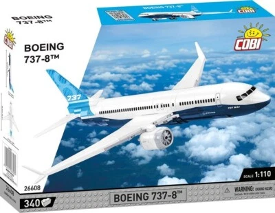 Cobi 26608 Boeing 737-8 Max 1:110 Scale 340-Pieces MIB/New - Image 1 of 2