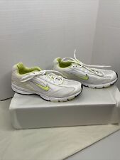Vintage Y2K Nike Air Track Star Running Shoes  White Yellow Women's US 8.5
