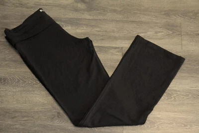 PINK  FOLDOVER ALL-DAY COTTON FOLDOVER FLARE LEGGING  size XL - Image 1 of 3